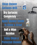 Steps to use Penetrating Stone And Grout Sealer For Showers And Bathrooms Protects Marble Granite Travertine And Limestone And Grout