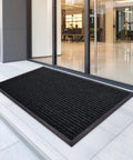 Heavy Duty Garage Floor Mat 3x5 Feet Charcoal With Non Slip Rubber Backing For High Traffic Areas Entryways And Workshops
