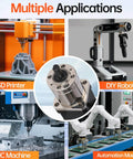 Geared Nema 17 Stepper Motor With Integrated Planetary Gearbox applications in 3D printer, DIY robot, CNC, automation machine