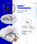 Upgraded Refrigerator Defrost Kit With Cold Control Thermostat, Defrost Timer And Bimetal Thermostat for Whirlpool Kenmore Fridges