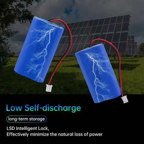 Beefy 5200mAh 3.7V Lithium Rechargeable Battery Pack With JST 2 Pin Connector for solar power with low self-discharge feature