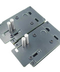 Gnarly Rc Connector Soldering Jig For Xt90 Xt60 Ec5 T Plug And Silicone Wires smooth wire clamping station in black with metal posts.