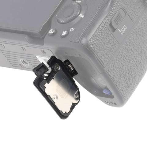 Battery Door Cover Cap Replacement for Sony Alpha A7 IV A7R IV A7S III FX3 FX30 A1 A9 II Camera, open view