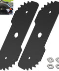 Two Pack Heavy Duty Edger Blade Seven And Three Quarters Inch By Two And Three Quarters Inch.090 Thick For Black And Decker