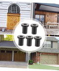 Five Pack Barn Door Track Spacers For Sliding Doors Easy Install Wall Link Spacers Durable Basement Door Hardware Connectors
