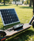 Beefy Waterproof Boost MPPT Solar Charge Controller 12V-48V Up To 250W Panel For LiFePO4 Gel Batteries on electric scooter