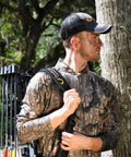 Hunter outdoors with Neoprene Crossbow Sling With 1.25 Inch Adjustable Shoulder Strap And Thumb Loop Non Slip Grip Built To Stay Secure