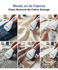 Electric Seam Ripper Pro Kit With Storage Case And USB Charging used on denim, silk, embroidery, knit, and tapestry fabrics