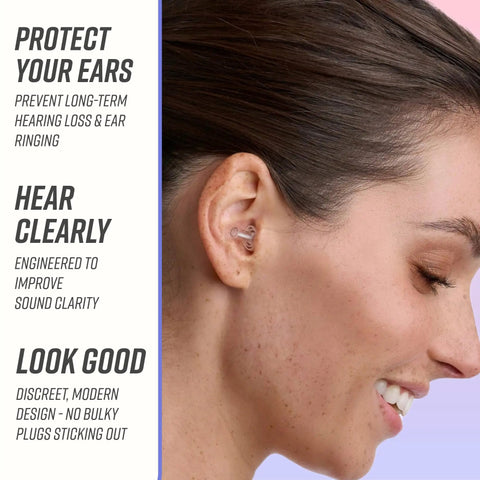 High Fidelity Concert Ear Plugs For Musicians And Live Events Reusable Noise Plugs For Concerts Raves And Loud Environments With Dope Hearing Protection And Clear Sound