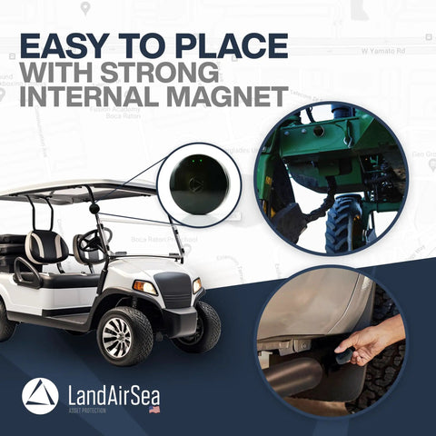 Global Real Time GPS Tracker For Vehicles And Gear With Geofence Alerts Magnetic Mount Waterproof Design Long Battery Life