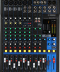 Top view of Mg12Xu 12 Channel Analog Mixer With 4 Buses And Built In SPX Effects USB Audio Interface D Pre Preamps