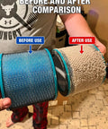 Comparison of True H13 HEPA Replacement Filter With Medical Coating For R021 R020 Purifying Fan before and after use