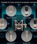 Spider Microphone Shock Mount For Neumann U47 U67 U87 TLM102 TLM103 TLM107 M147 M149 And Sennheiser MK4 MK8 Condenser Microphones