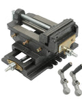 Cross Slide Drill Press Vise With X And Y Movement, Beefy Heavy Duty Cast Iron Clamp Machine, Jaw Width 4.92 In, Base 140 X 260 Mm