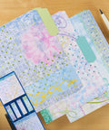 Floral Fun File Folders Bulk Pack Of 24 With Six Decorative Designs, 1/3 Cut Tabs, Heavy-Duty Stock For Home Office Organization