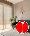Dead Simple 3.5 Inch Clear Valance Clips For Window Shades 5 Pack Universal Mount Brackets Tough Plastic Hardware fitting on blinds.