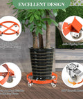 55 Gallon Drum Dolly Non Tipping Heavy Duty Move With Powder Coated Steel Frame, Rust Resistant Build, 0.13 Inch Cross Braces For Stability, Supports Up To 1,000 Lbs And Smooth Rolling Mobility. 55-gallon drum dolly with 360° casters and anti-tipping design