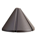 Six Groove Deck Light 12V Low Voltage Outdoor Fixture One Light Textured Architectural Bronze Wet Location Rated Compact 2.5 Inches High