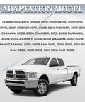 White Ram truck with compatibility list for Yellow Brake Fluid Cap Replacement For Jeep Wrangler Dodge Journey Ram 1500 2500 3500 Master Cylinder Reservoir Cap OEM 4683656AB 5014518AA Keeps Your Brake Fluid Clean And Seals Tight Prevents Leaks