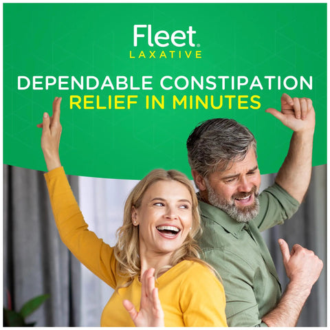 Fast Acting Saline Enema For Adults Laxative Relief In Minutes, joyful couple celebrating constipation relief