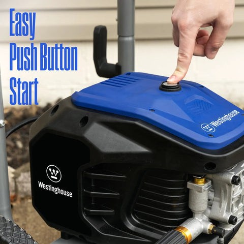 Electric Pressure Washer With 3000 Max PSI And 1.76 Max GPM Induction Motor Onboard Soap Tank 25 Ft Hose Spray Gun And Wand 5 Nozzle Set