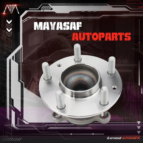 Rear Wheel Bearing And Hub Assembly For Mazda CX-3 2016 2017 2018 2019 2020 2021 FWD 5 Lug Drop In Replacement
