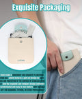 Wire Gauge Measuring Tool And Metal Plate Thickness Gauge Kit With Dual Sided Stainless Steel Gauges in PU Leather Bag