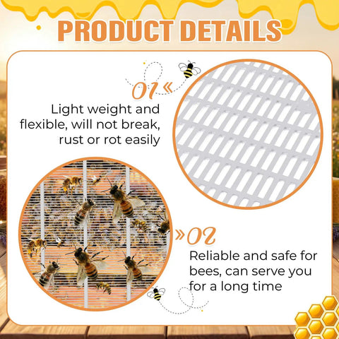 All In One Beehive Parts Kit For 10 Frame Hives With Screened Bottom Board, Entrance Reducer, And Metal Queen Excluder details