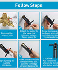 Cartridge Removal Tool For Moen 1222 1225 1220 Posi Temp Valve Ideal Tub And Shower Faucet Cartridge Puller step-by-step guide
