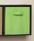 Cubeicals Fabric Drawer Green Fits Cubeicals Organizer Storage Bin Eleven Inch High By Ten And A Quarter Inch Wide By Ten And A Quarter Inch Deep
