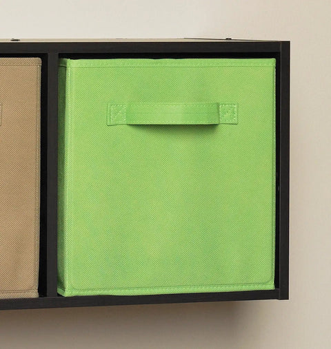 Cubeicals Fabric Drawer Green Fits Cubeicals Organizer Storage Bin Eleven Inch High By Ten And A Quarter Inch Wide By Ten And A Quarter Inch Deep