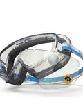 Killer Clarity Anti Fog Safety Goggles Over Glasses With Scratch Resistant Panoramic Shield And Spare Pairs showing dual foam seal design.