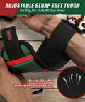 Magnetic Wristband With LED Light For Mechanics And DIY Pros Tool Belt Gift breathable mesh close-up