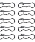 Stainless Steel Bow Tie Cotter Pins 714-04040 10 Pack Replacement Fits MTD Craftsman Husqvarna Ryobi Snowblowers And Lawn Equipment
