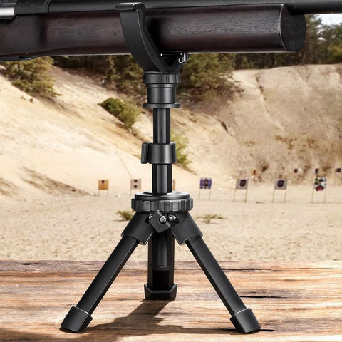 Beefy Shooting Rest Tripod With Adjustable Height And 360 Degree V Yoke Rotation For Rifle Target Practice outdoors