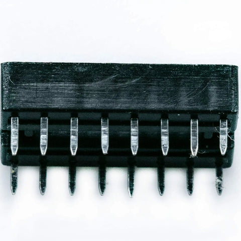 16 Pin DIP IC Socket, 2 Row, 2.54mm Pitch, Solder Type DIP Socket Adapter For PCB Boards, durable reusable socket