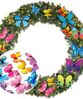 120 Pieces 3D Colorful Butterfly Wall Stickers Set, Removable Wall Decals For Party Decor, Office Or Bedroom, DIY Art Craft Decor