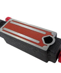 RSC Mighty Mag magnetic base for calipers/indicators; black body with red plate and red knob