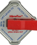Safety Release Radiator Cap With Lever Model 31534 for Cars and Trucks, durable metal design for auto cooling systems.