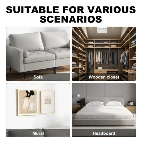 Heavy Duty Metal Sectional Sofa Connectors With Included Screws Universal Couch Interlocking Brackets on an elegant sofa.