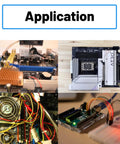 Electronic applications of All Purpose Transistor Assortment Kit With 400 Pieces, 20 Popular PNP NPN Bipolar And Power Transistors