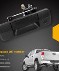 Tailgate Handle Liftgate Latch With Keyhole For 2007 To 2013 Toyota Tundra Replacement Parts 69090 0C040 690900C040