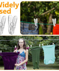 Totally Awesome 40 Pack Balloon Arch Clips Set With 2.4 Inch Plastic Spring Clamps For Party Decor Backdrops And Crafts That Stay Hidden, clear plastic clips on clothesline