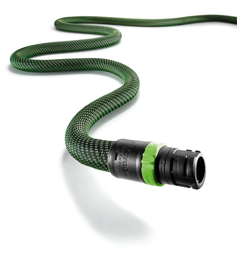 Suction Hose 27/32 Inch By 3.5 Meter AS CTR for Dust Collection and Power Tool Applications, shown with smooth outer skin