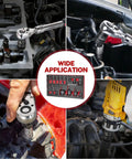 17 Piece Socket Adapter Set With Reducers And Universal Joint in use on various automotive tools