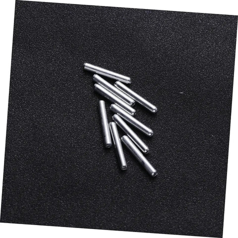 Image of 40Pcs Robot Drive Shaft Model Axle Kit For DIY Micro RC Cars Steering And Gear Systems Durable Metal Rods on black surface