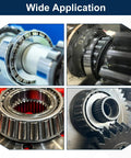 30204 Tapered Roller Bearing Cone And Cup Assembly Two Pack Heavy Duty Workhorse in machinery applications