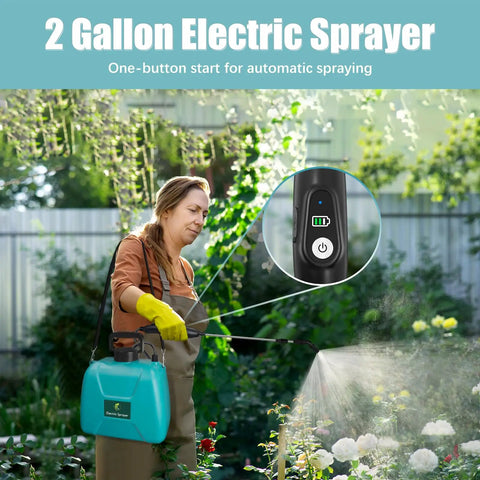 Battery Powered Garden Sprayer With USB
