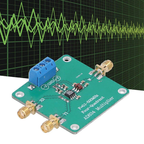 Four Quadrant RF Multiplier Mixer Module For Signal Processing And Test Equipment PCB With Differential Balun To Single-Ended Design