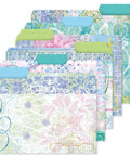 Floral Fun File Folders Bulk Pack Of 24 With Six Decorative Designs, 1/3 Cut Tabs, Heavy-Duty Stock For Home Office Organization